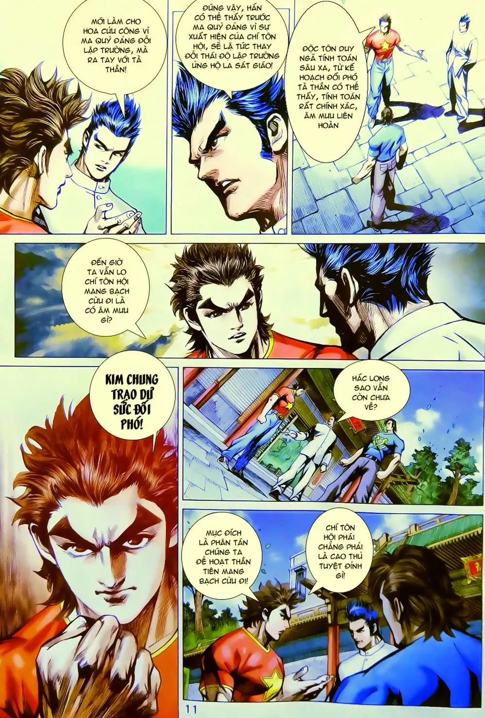 Truyện Tranh Tân Tác Long Hổ Môn trang 4