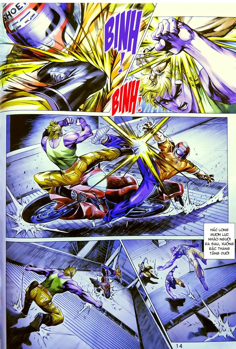 Truyện Tranh Tân Tác Long Hổ Môn trang 4