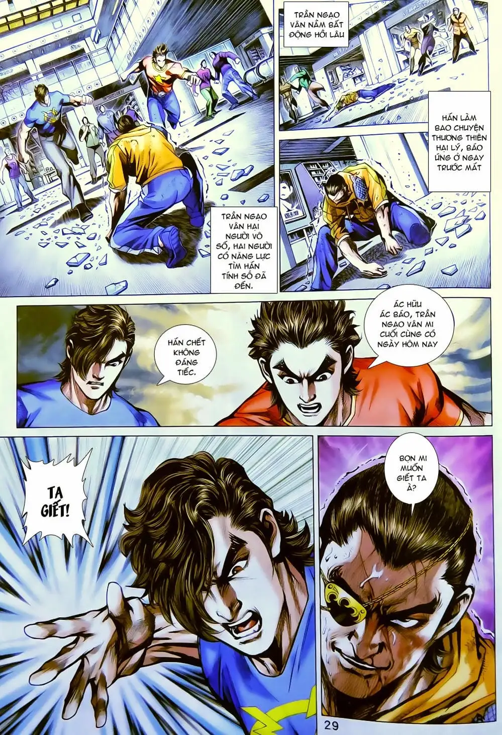 Truyện Tranh Tân Tác Long Hổ Môn trang 4