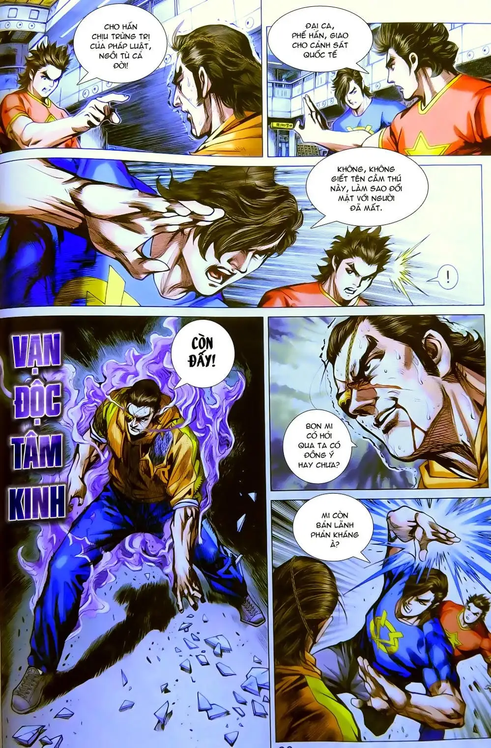 Truyện Tranh Tân Tác Long Hổ Môn trang 4