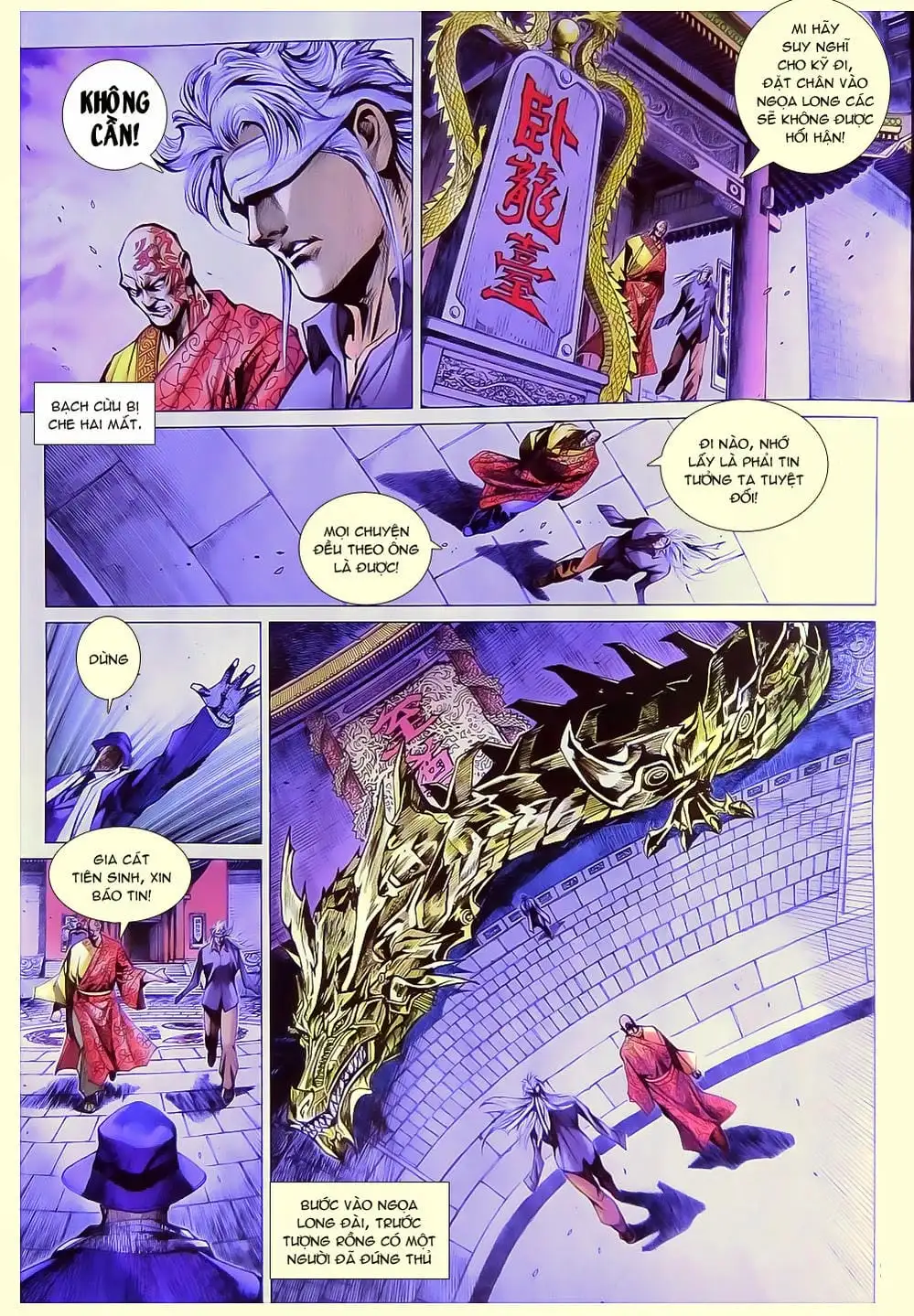 Truyện Tranh Tân Tác Long Hổ Môn trang 4
