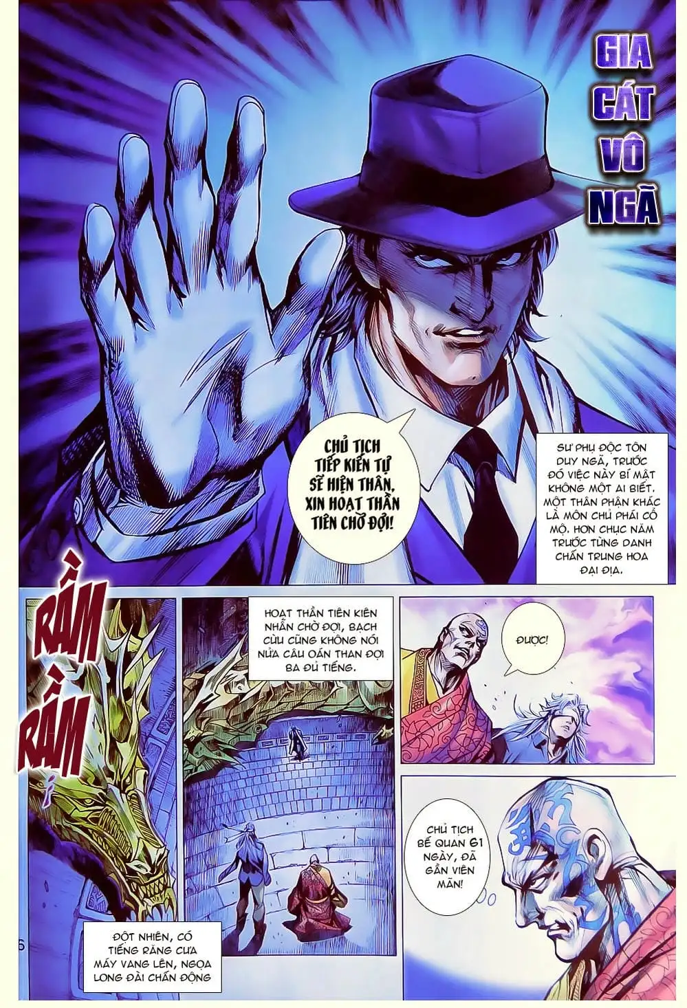 Truyện Tranh Tân Tác Long Hổ Môn trang 4