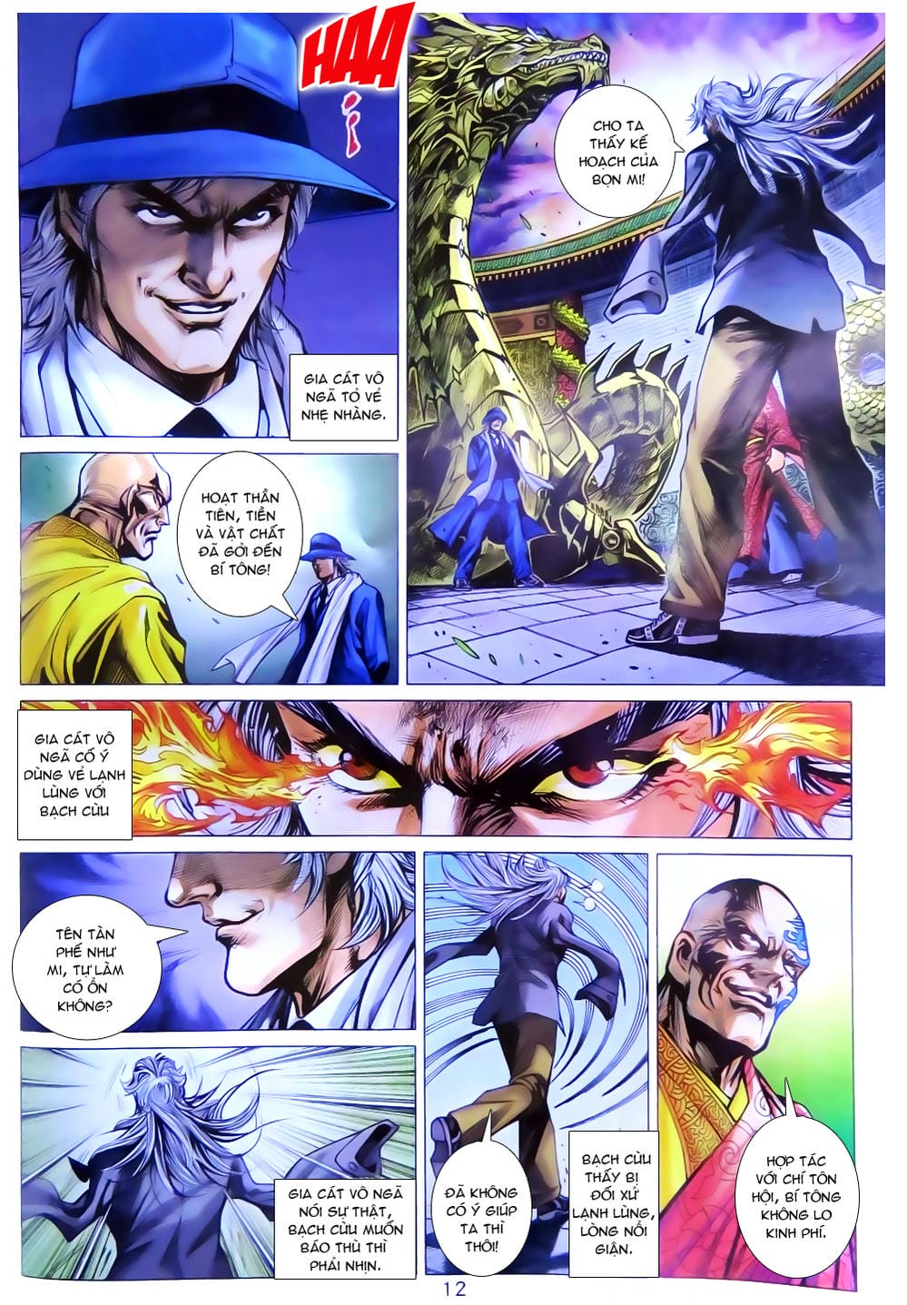 Truyện Tranh Tân Tác Long Hổ Môn trang 4