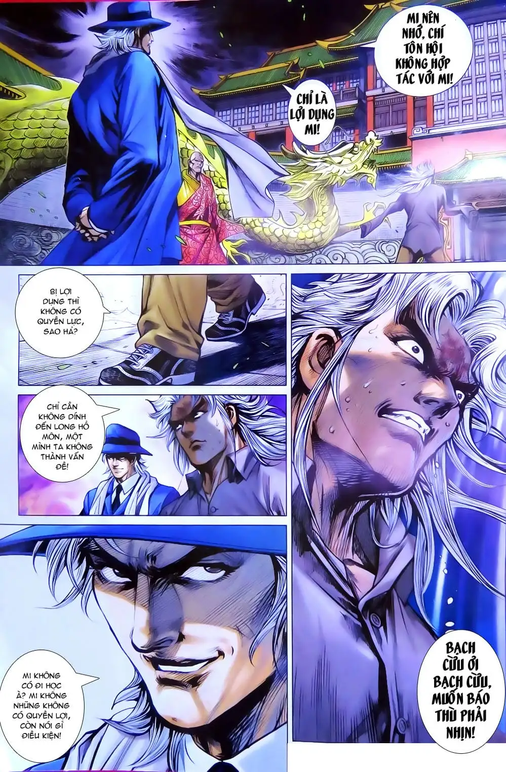 Truyện Tranh Tân Tác Long Hổ Môn trang 4