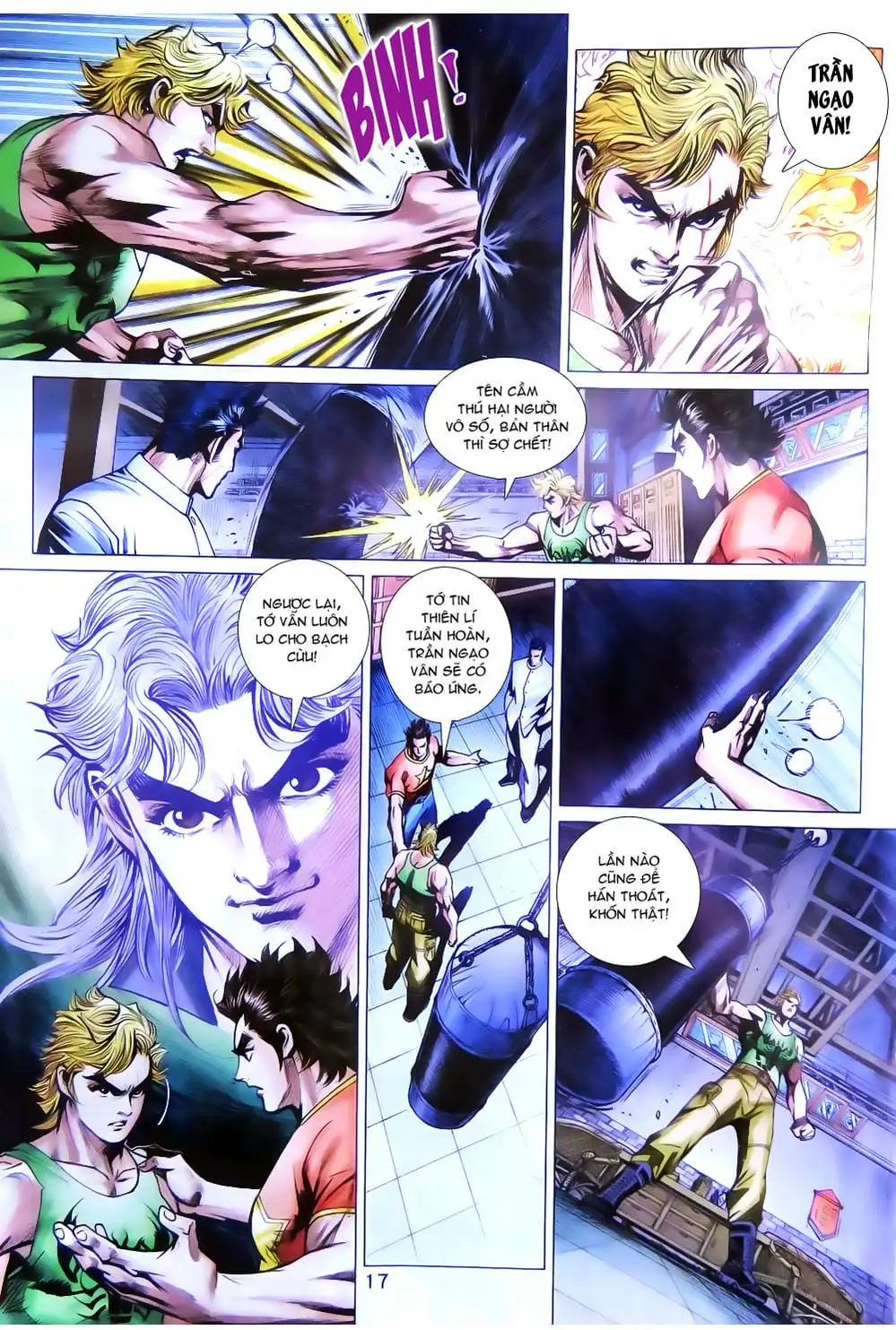 Truyện Tranh Tân Tác Long Hổ Môn trang 4