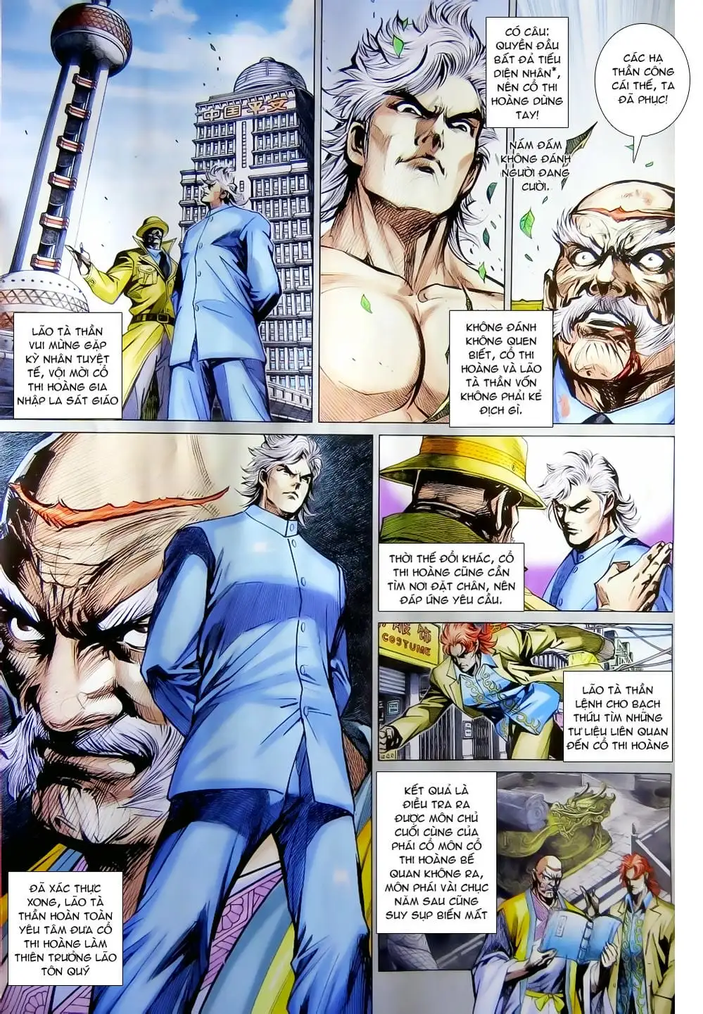 Truyện Tranh Tân Tác Long Hổ Môn trang 4