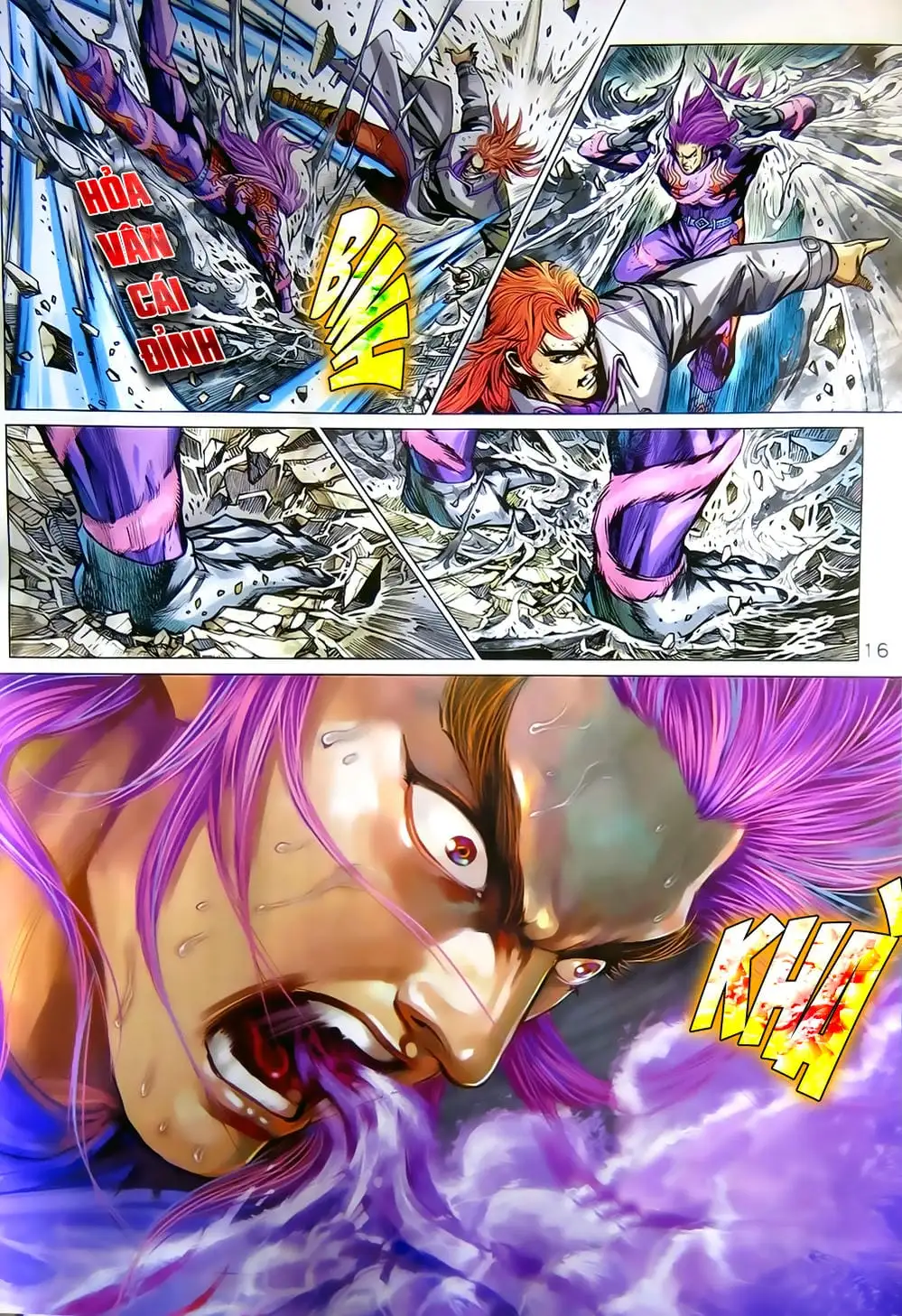 Truyện Tranh Tân Tác Long Hổ Môn trang 4