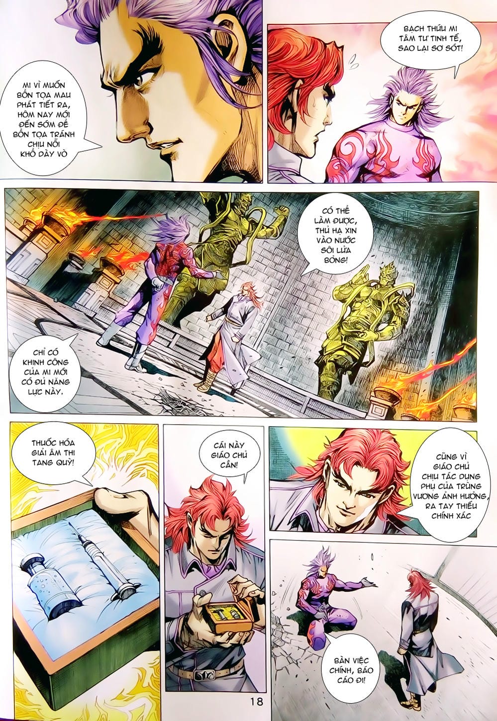 Truyện Tranh Tân Tác Long Hổ Môn trang 4