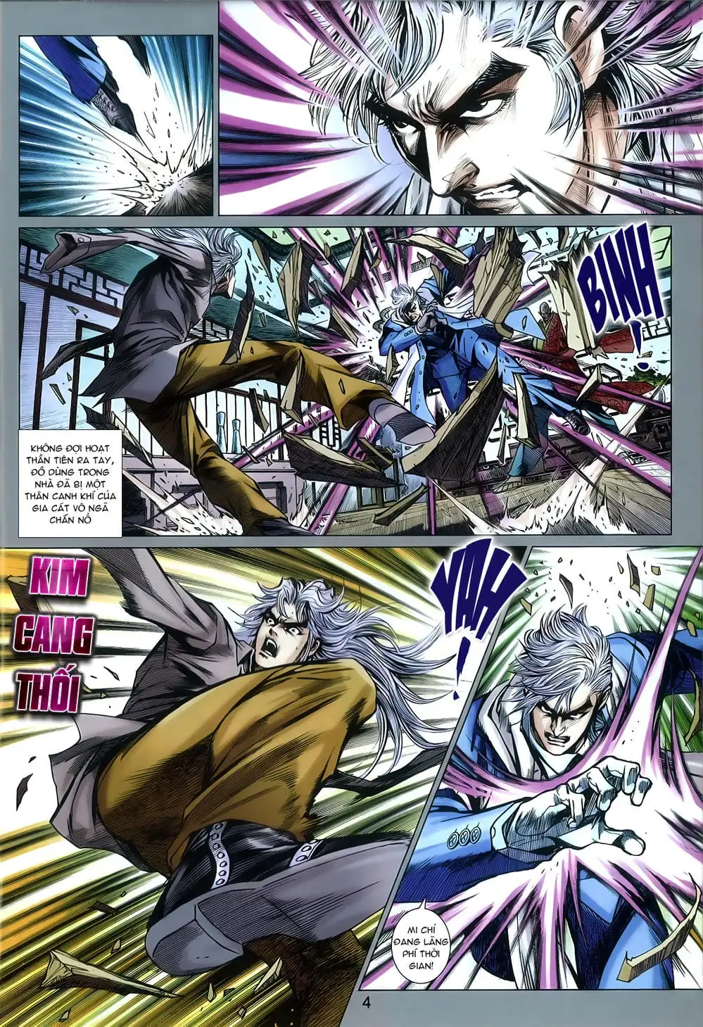 Truyện Tranh Tân Tác Long Hổ Môn trang 4