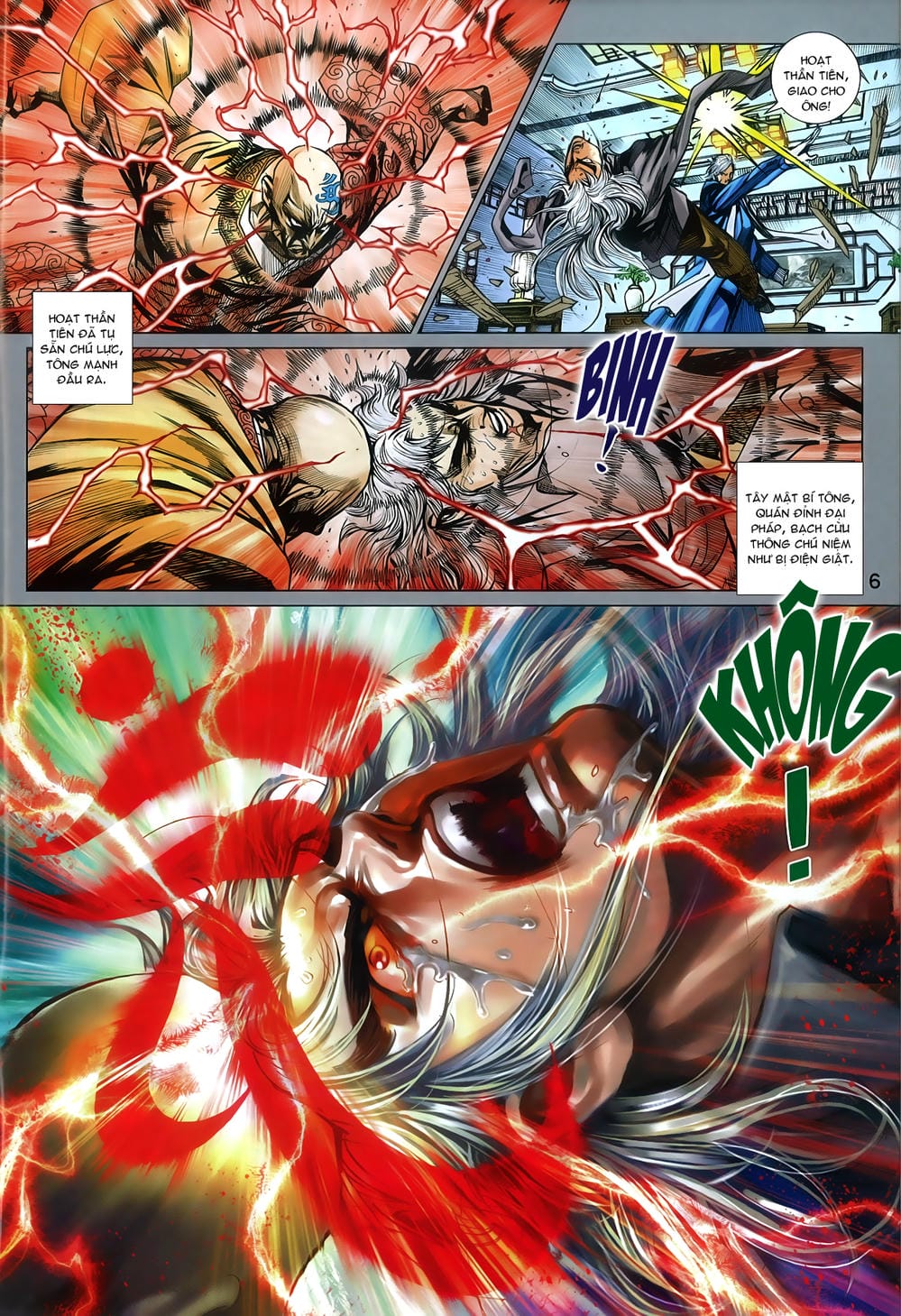 Truyện Tranh Tân Tác Long Hổ Môn trang 4