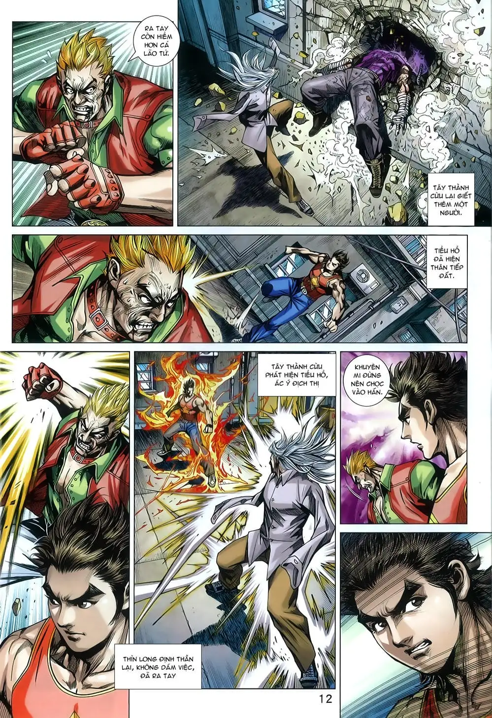 Truyện Tranh Tân Tác Long Hổ Môn trang 4