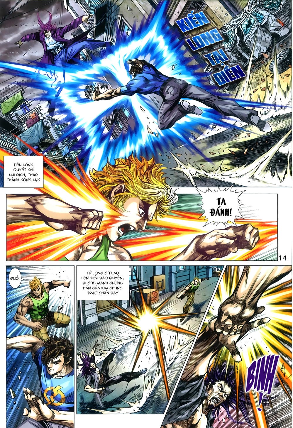 Truyện Tranh Tân Tác Long Hổ Môn trang 4