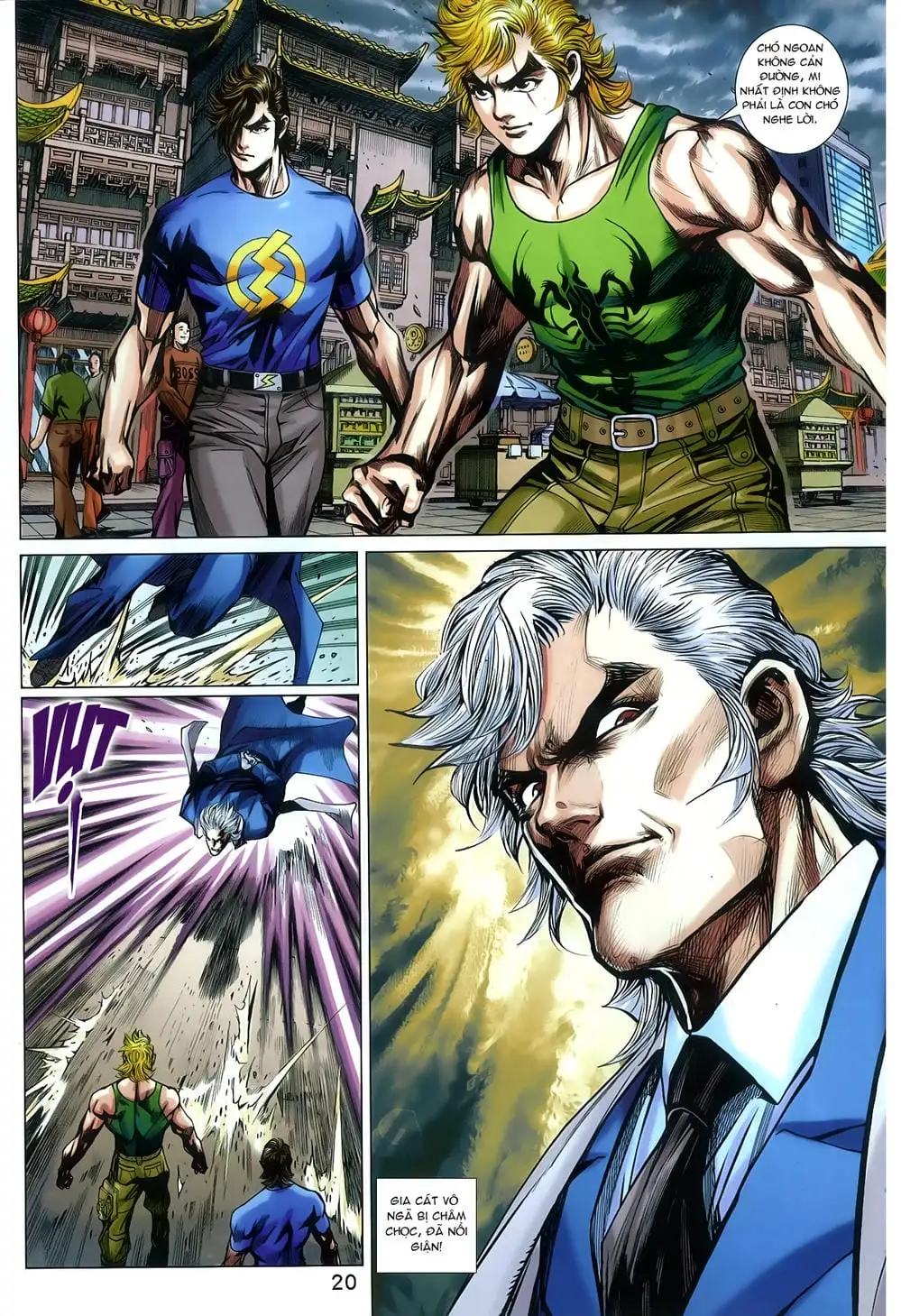 Truyện Tranh Tân Tác Long Hổ Môn trang 4