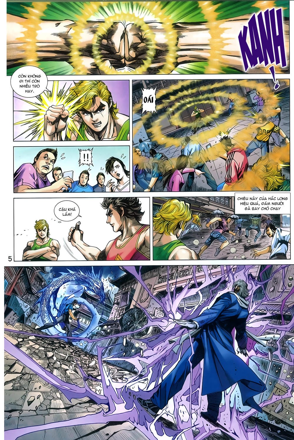 Truyện Tranh Tân Tác Long Hổ Môn trang 4