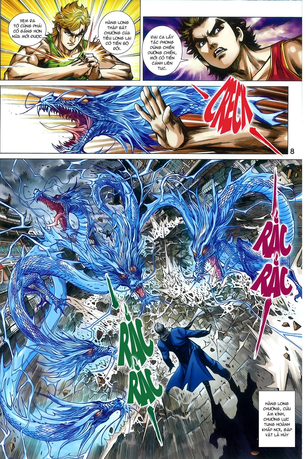 Truyện Tranh Tân Tác Long Hổ Môn trang 4