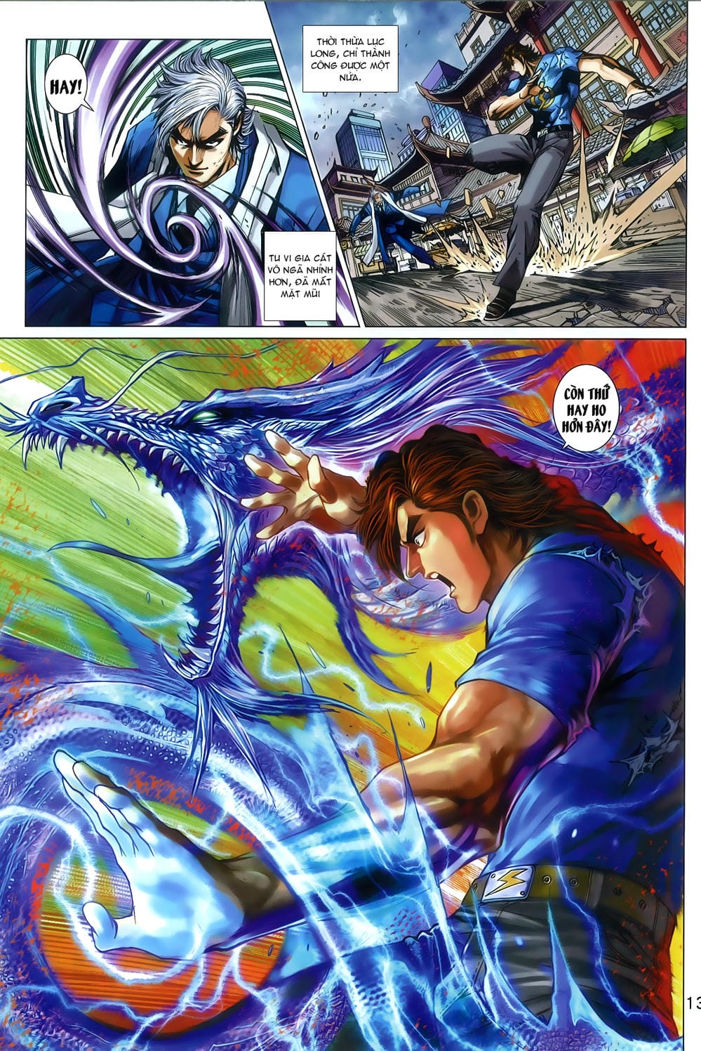 Truyện Tranh Tân Tác Long Hổ Môn trang 4