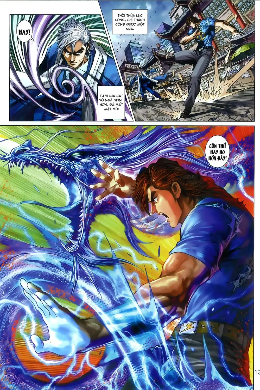 Truyện Tranh Tân Tác Long Hổ Môn trang 4