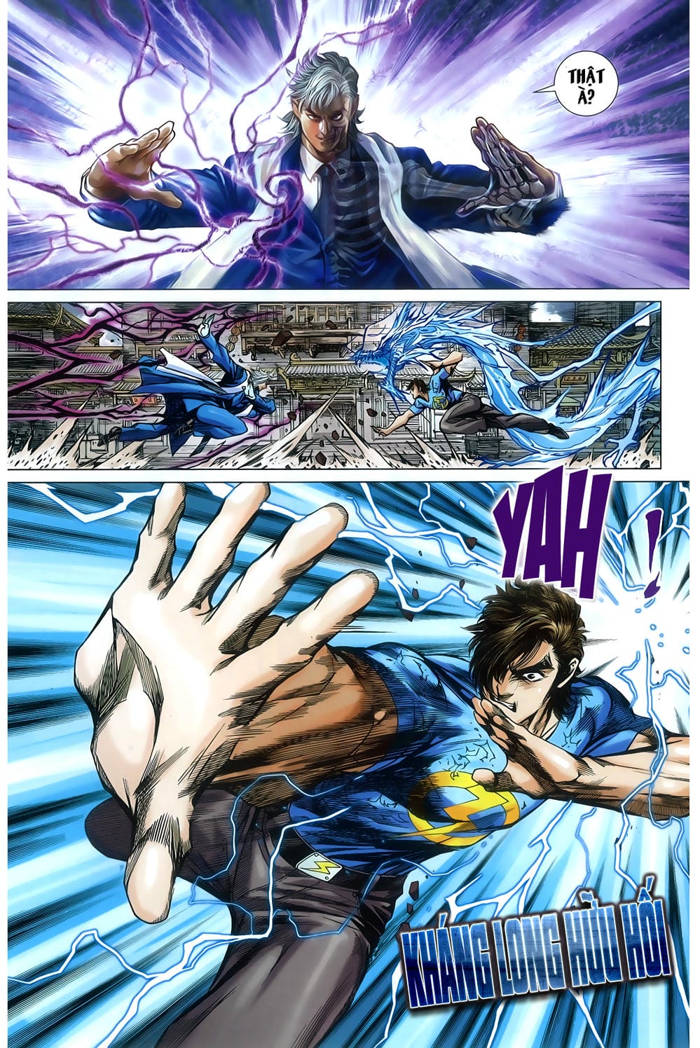 Truyện Tranh Tân Tác Long Hổ Môn trang 4