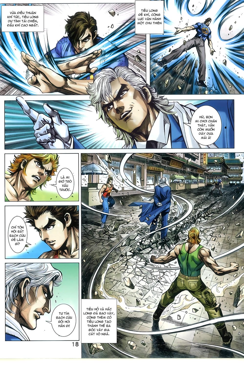 Truyện Tranh Tân Tác Long Hổ Môn trang 4