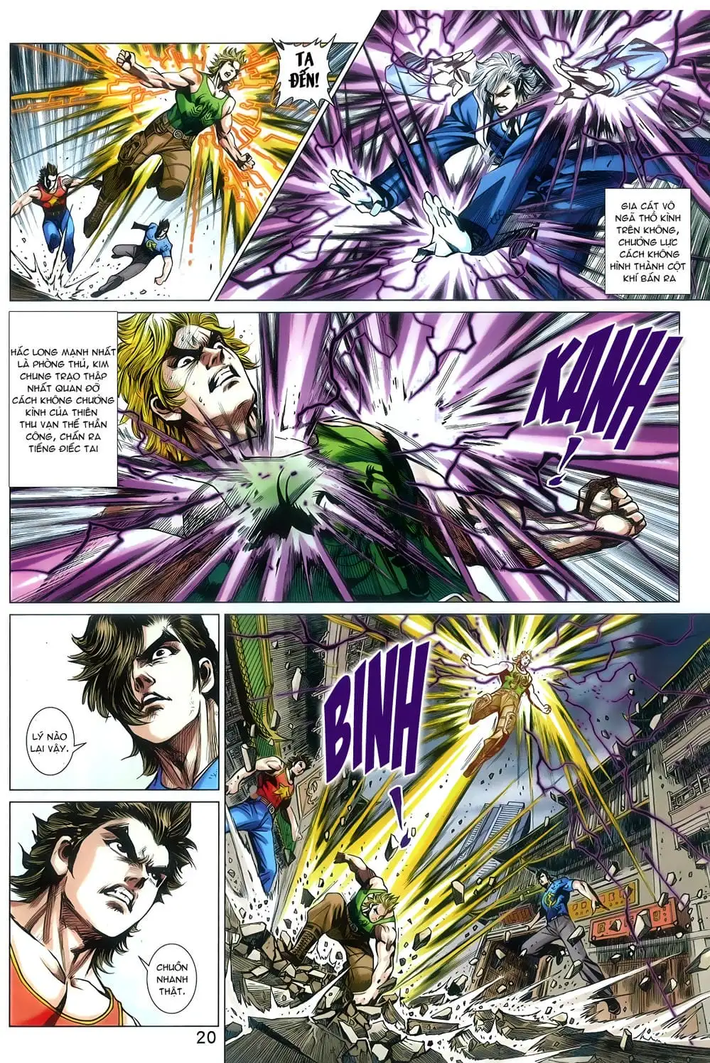 Truyện Tranh Tân Tác Long Hổ Môn trang 4