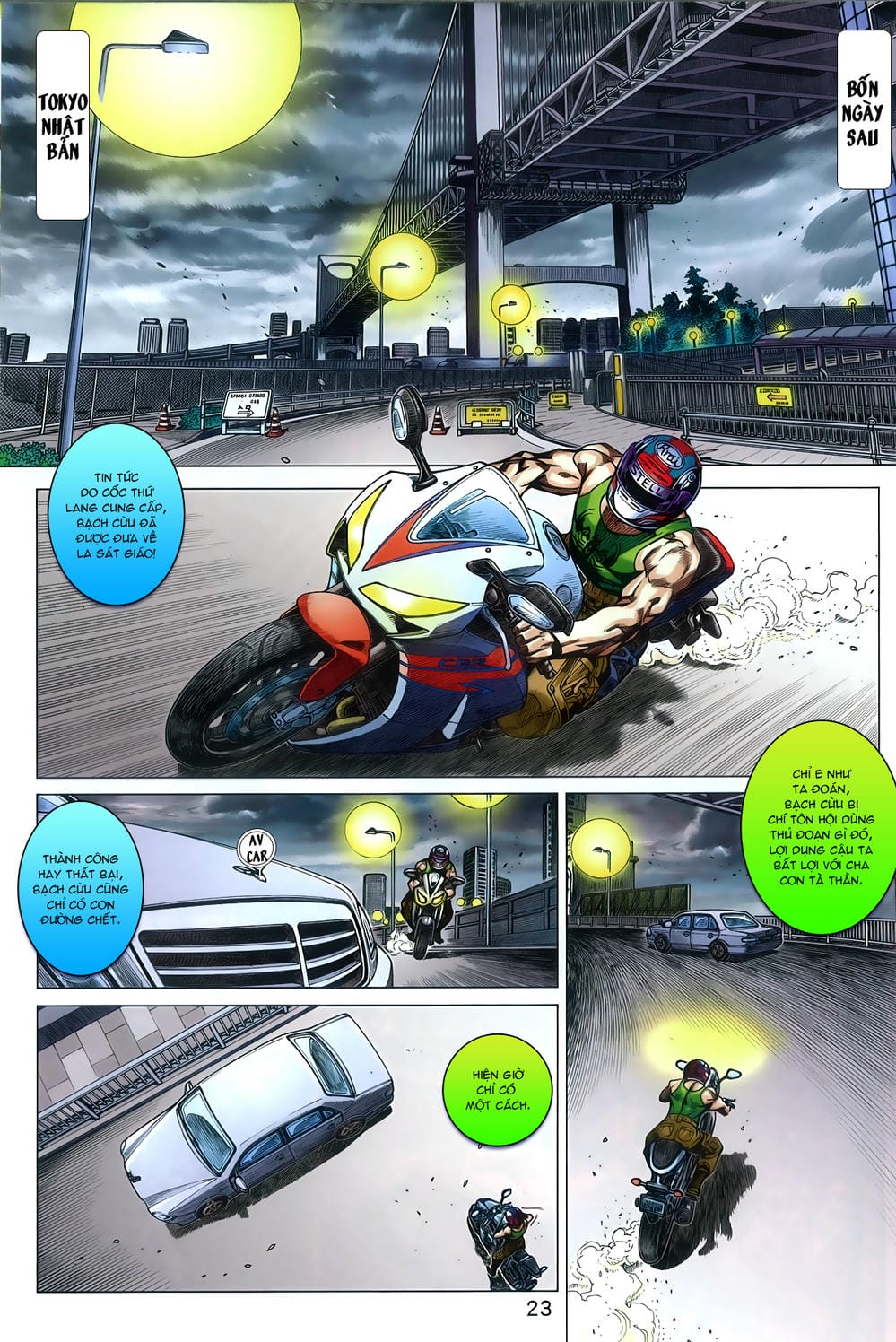 Truyện Tranh Tân Tác Long Hổ Môn trang 4