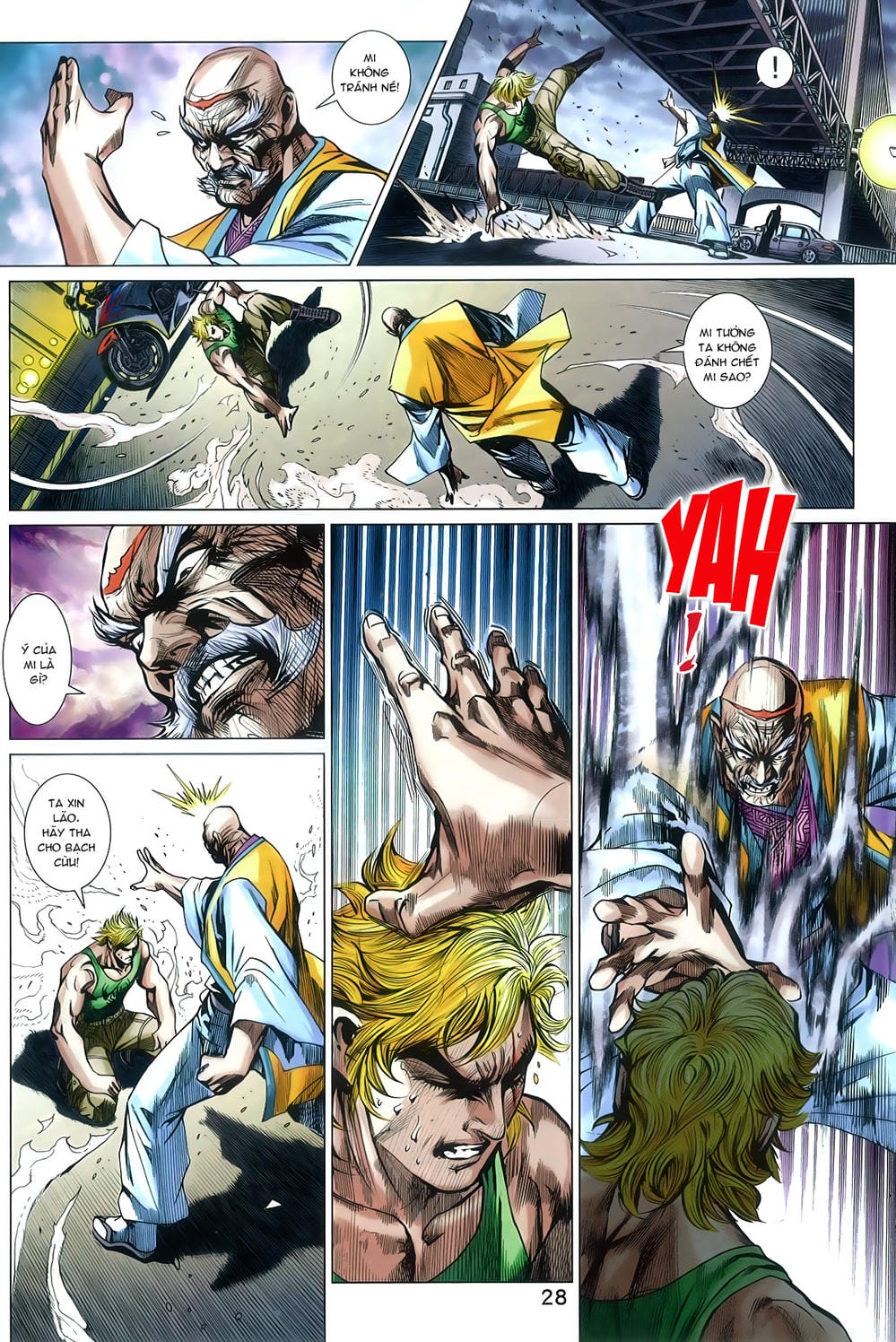 Truyện Tranh Tân Tác Long Hổ Môn trang 4