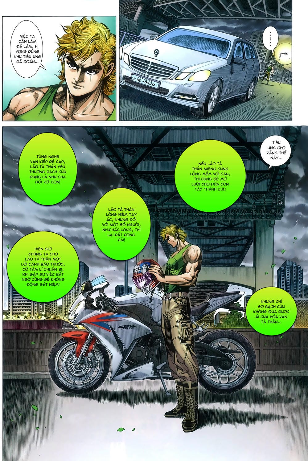 Truyện Tranh Tân Tác Long Hổ Môn trang 4