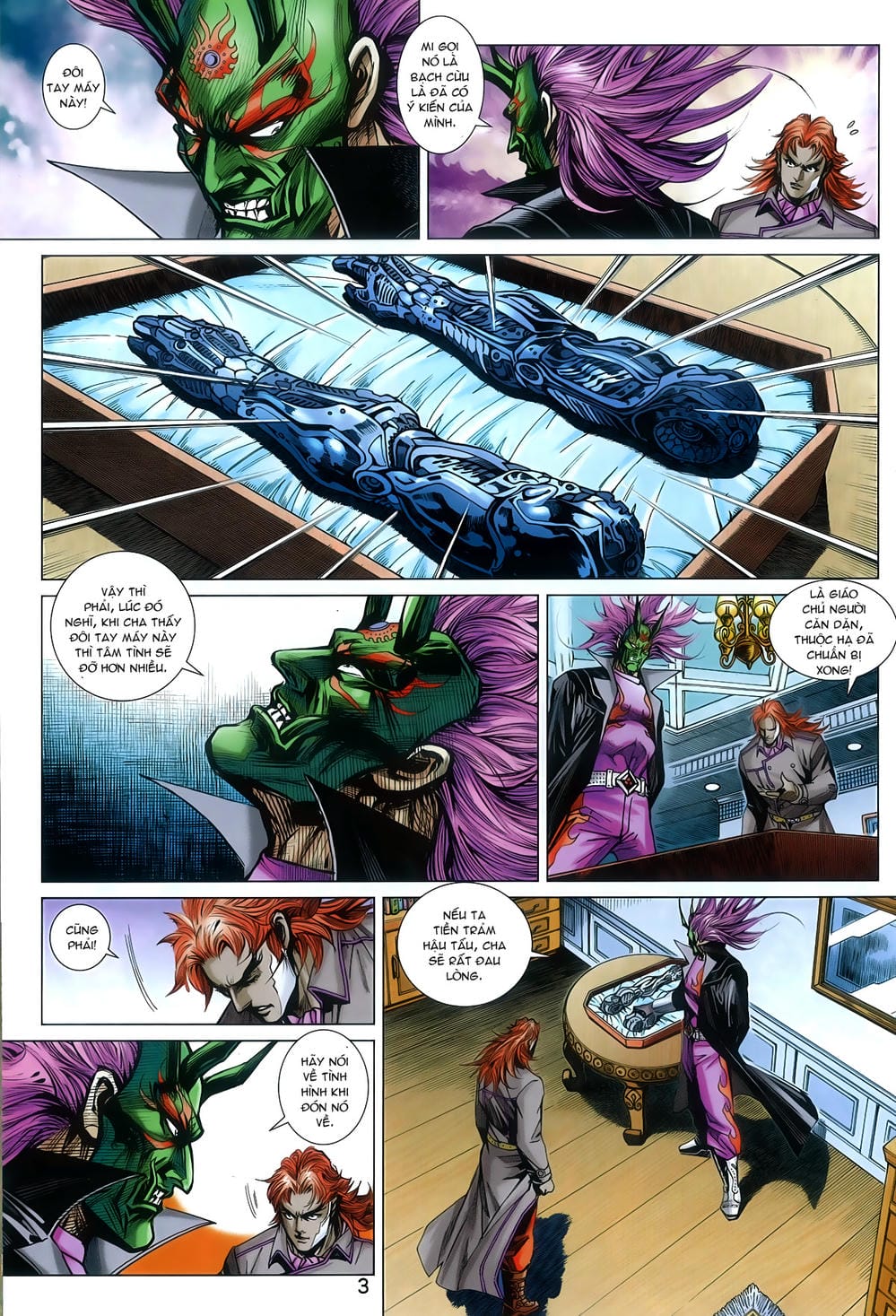 Truyện Tranh Tân Tác Long Hổ Môn trang 4