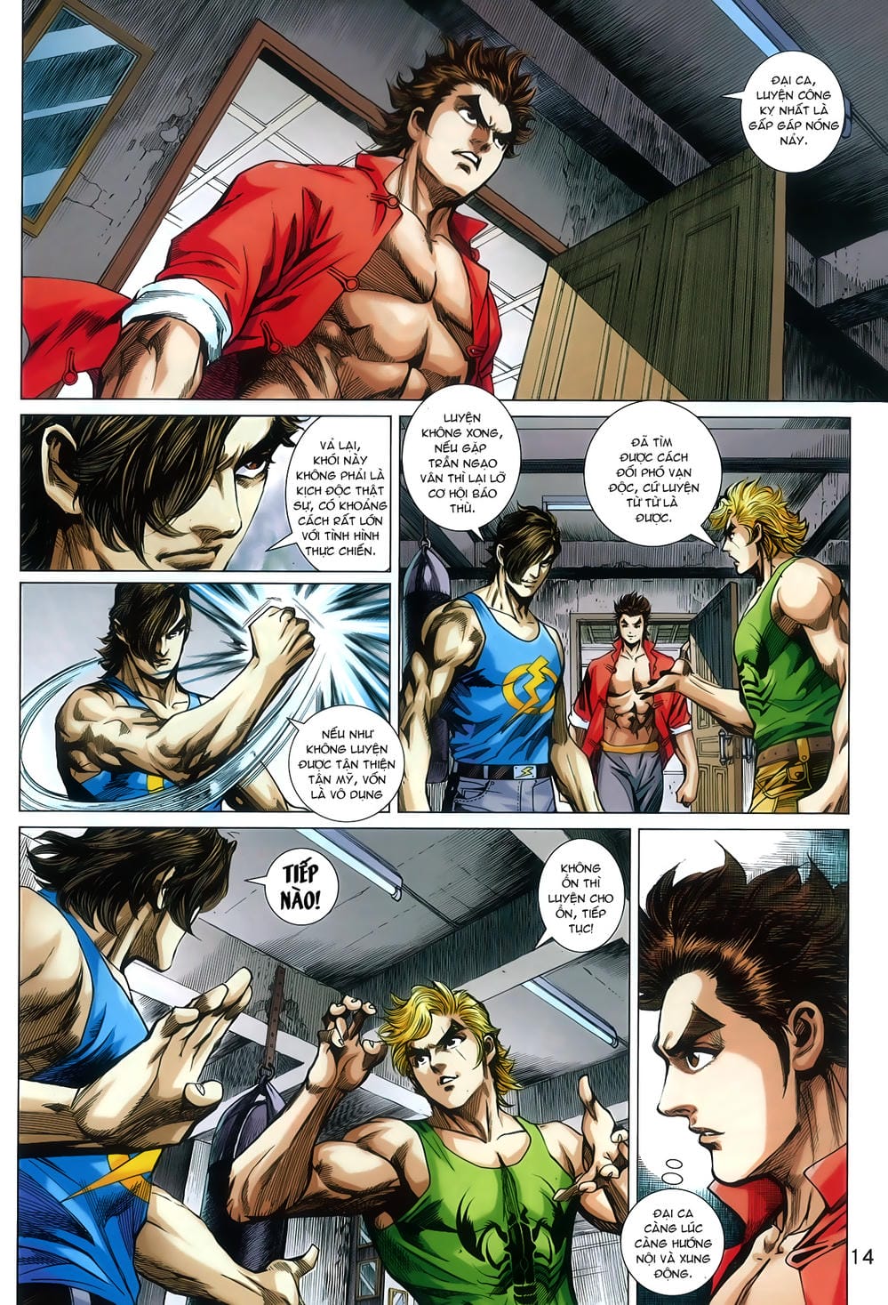 Truyện Tranh Tân Tác Long Hổ Môn trang 4