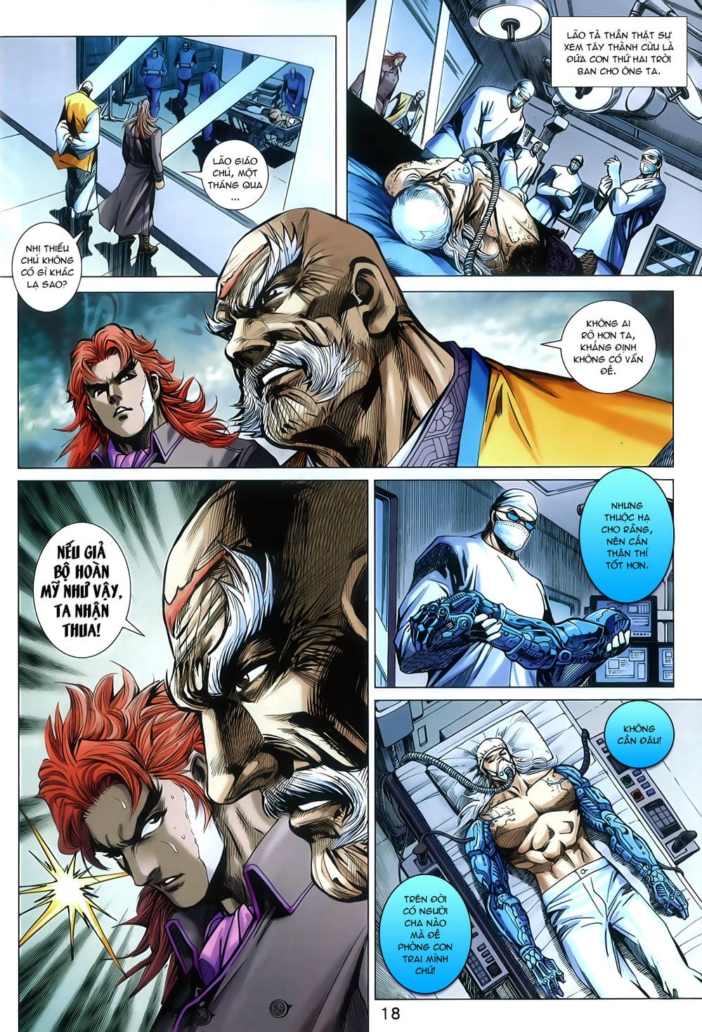 Truyện Tranh Tân Tác Long Hổ Môn trang 4