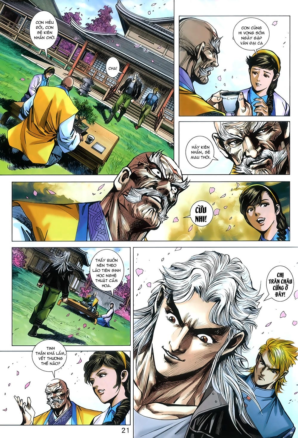 Truyện Tranh Tân Tác Long Hổ Môn trang 4
