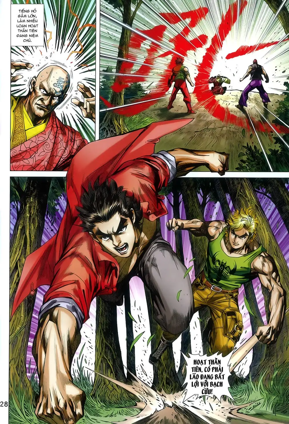 Truyện Tranh Tân Tác Long Hổ Môn trang 4