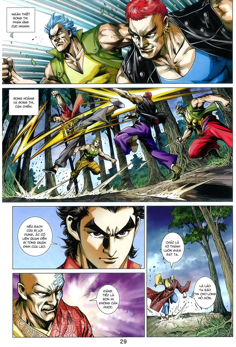 Truyện Tranh Tân Tác Long Hổ Môn trang 4