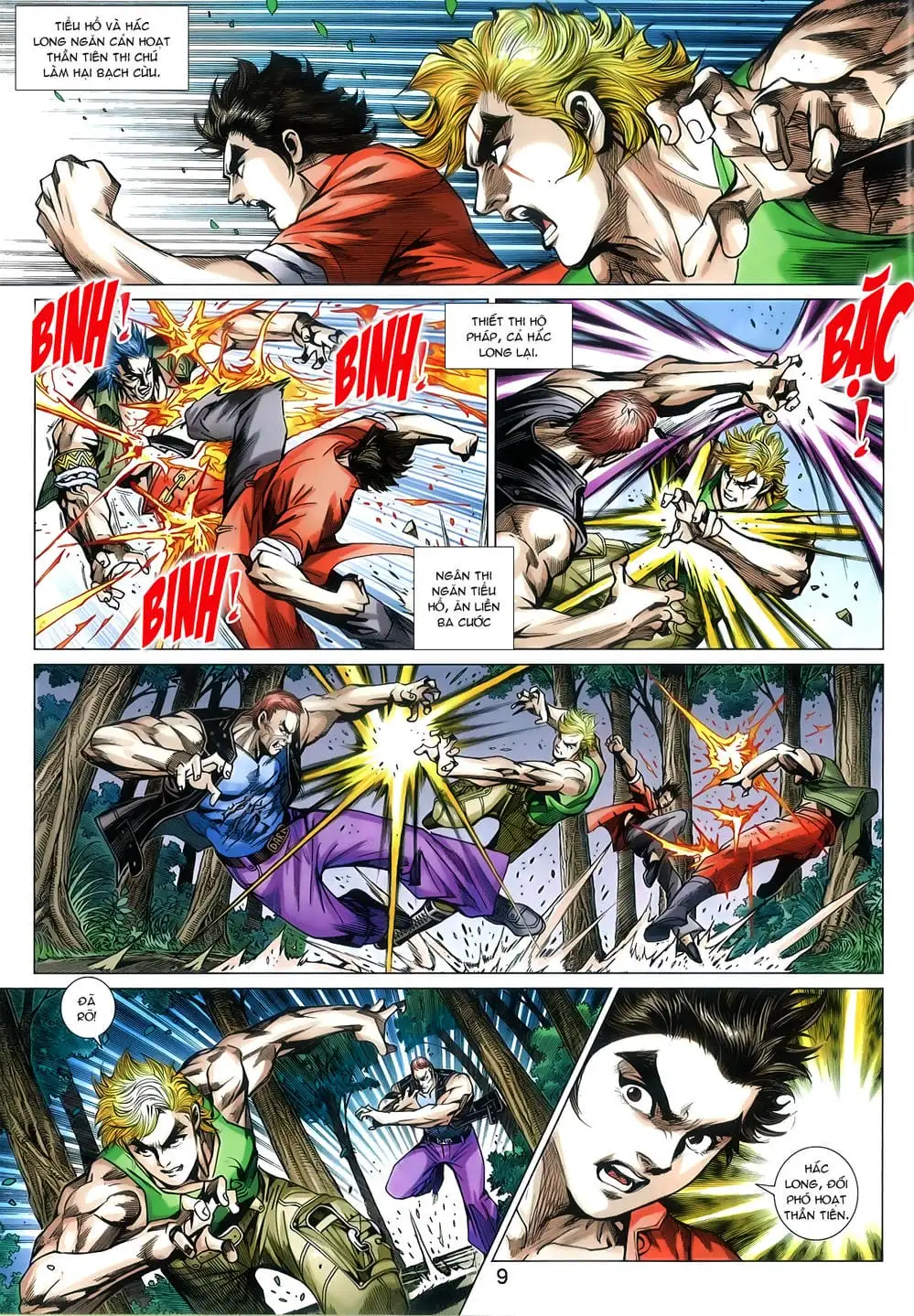 Truyện Tranh Tân Tác Long Hổ Môn trang 4