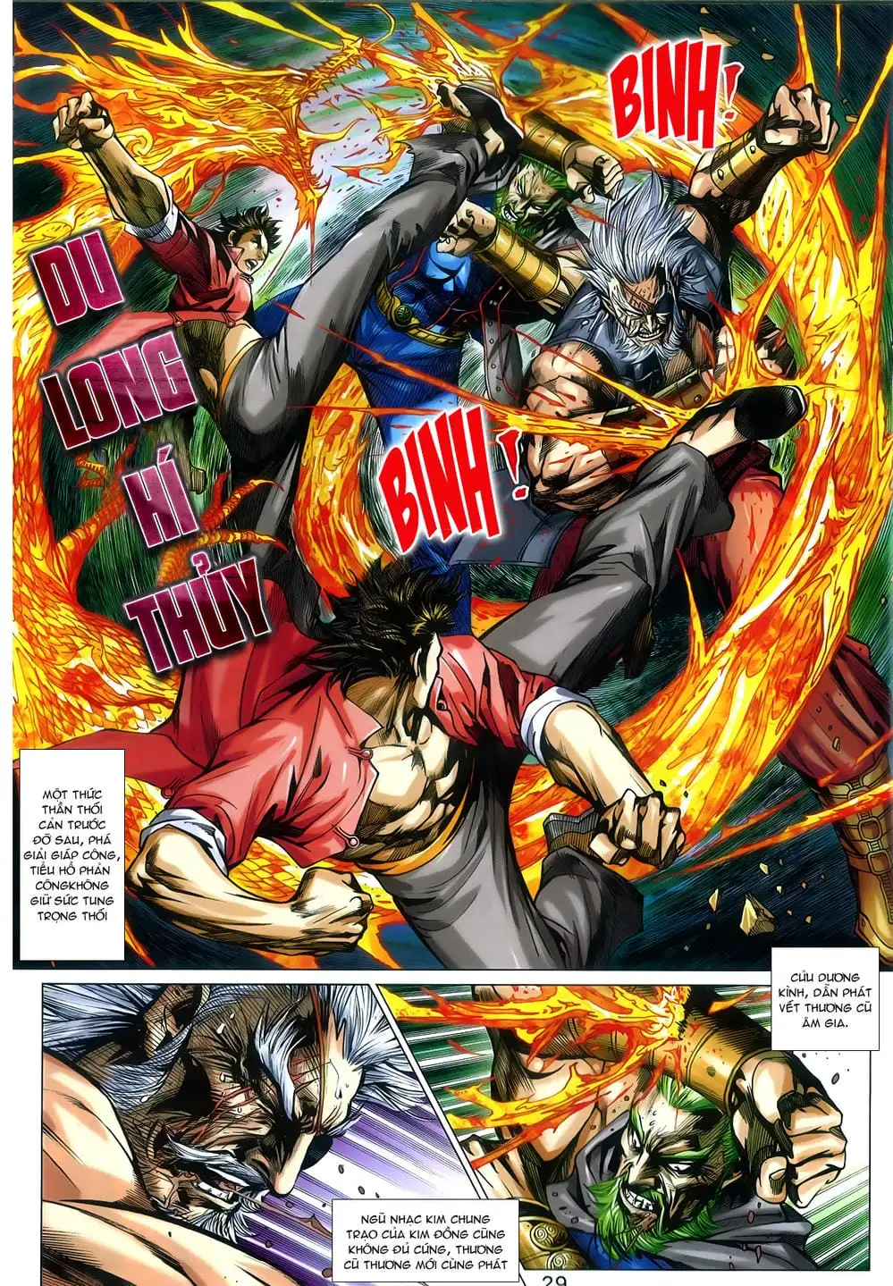 Truyện Tranh Tân Tác Long Hổ Môn trang 4