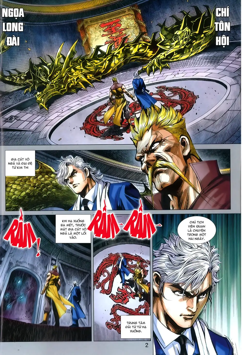 Truyện Tranh Tân Tác Long Hổ Môn trang 4