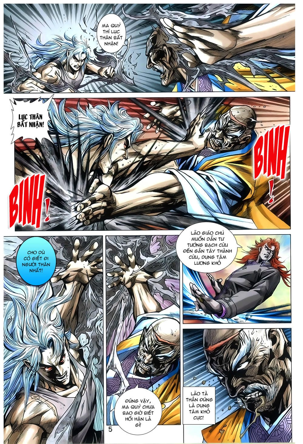 Truyện Tranh Tân Tác Long Hổ Môn trang 4