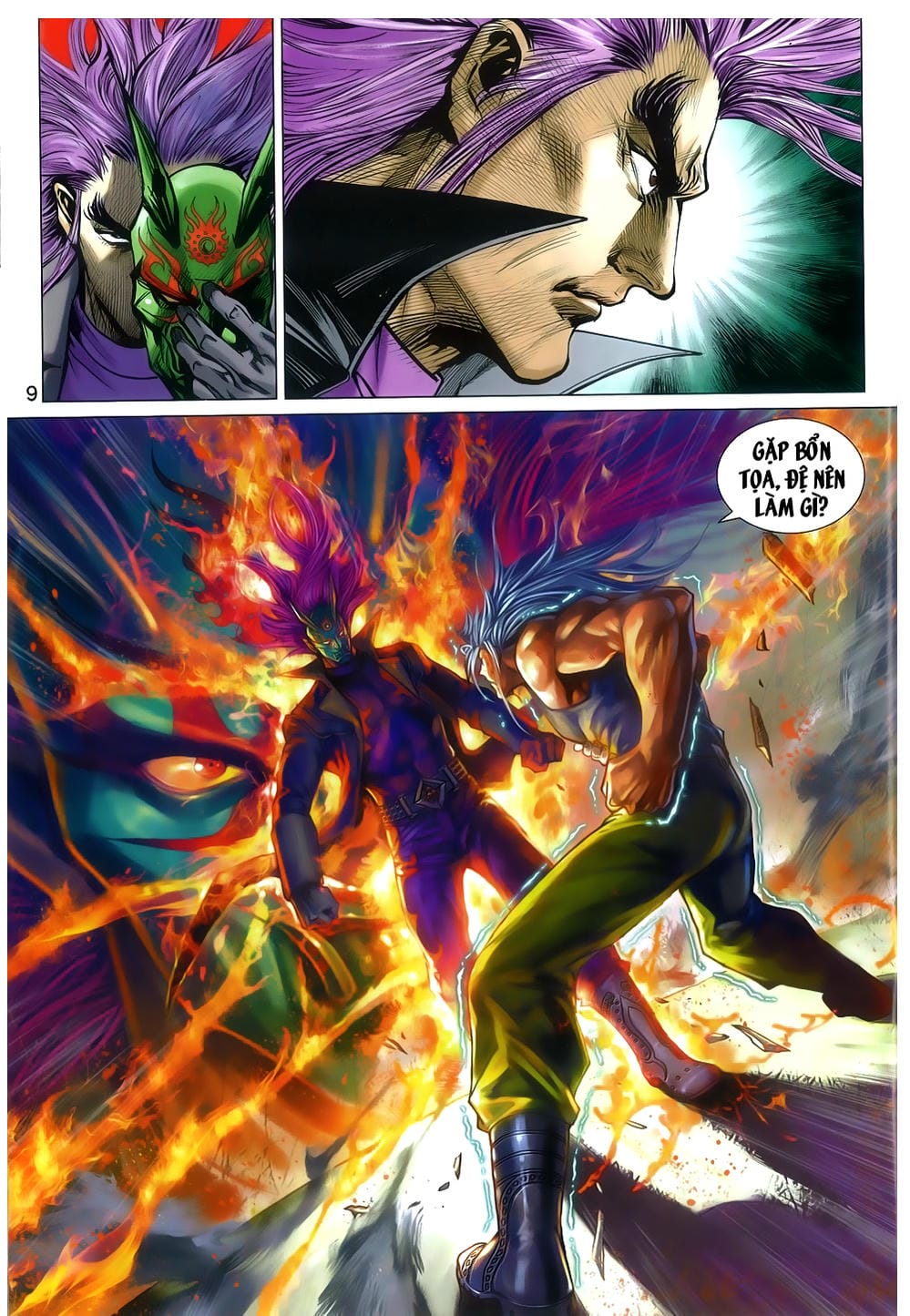 Truyện Tranh Tân Tác Long Hổ Môn trang 4