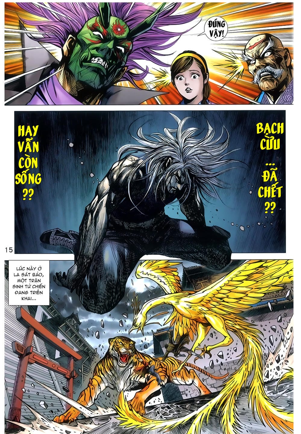 Truyện Tranh Tân Tác Long Hổ Môn trang 4