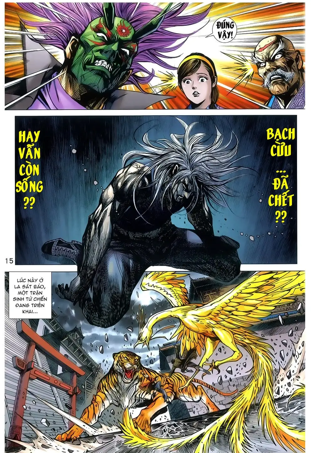 Truyện Tranh Tân Tác Long Hổ Môn trang 4