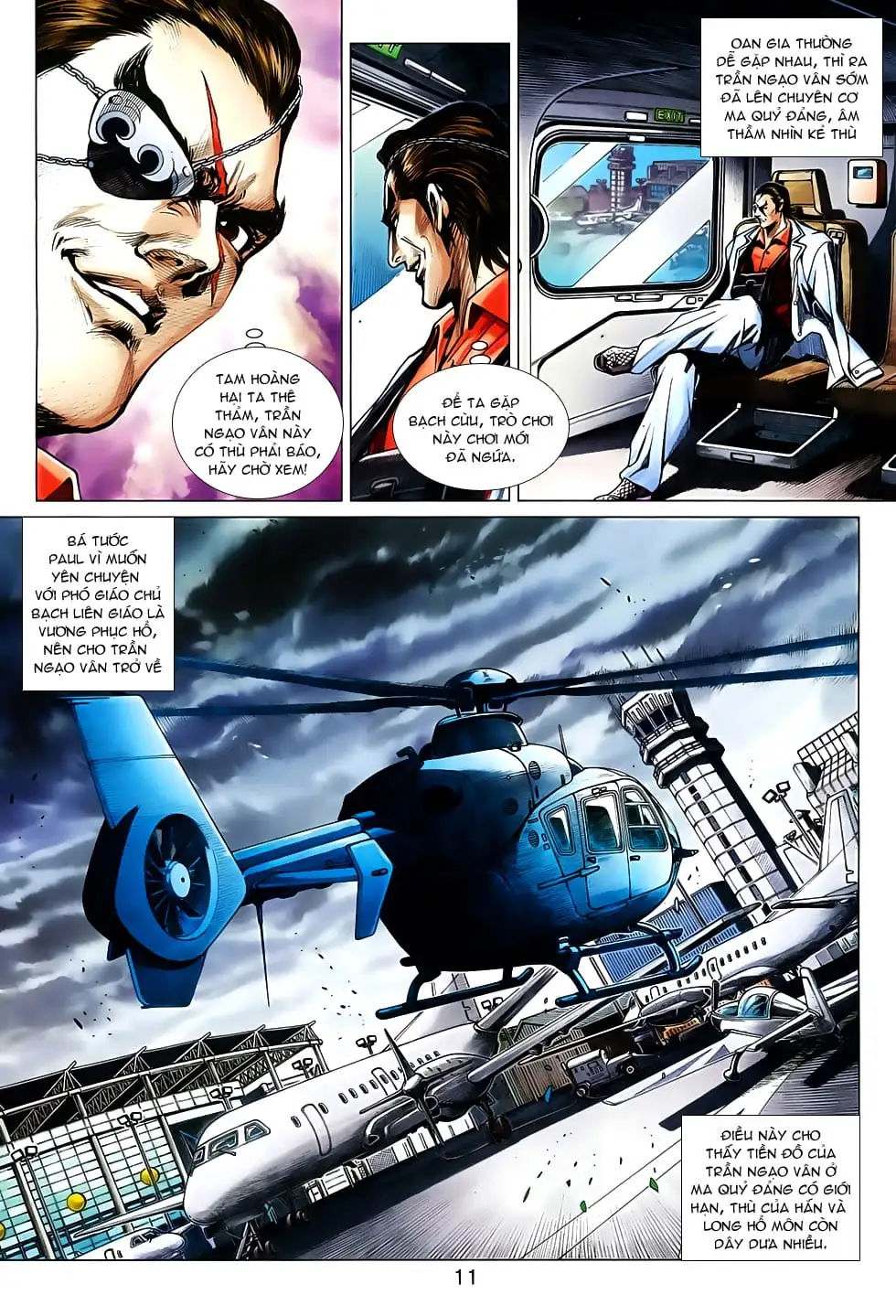 Truyện Tranh Tân Tác Long Hổ Môn trang 4