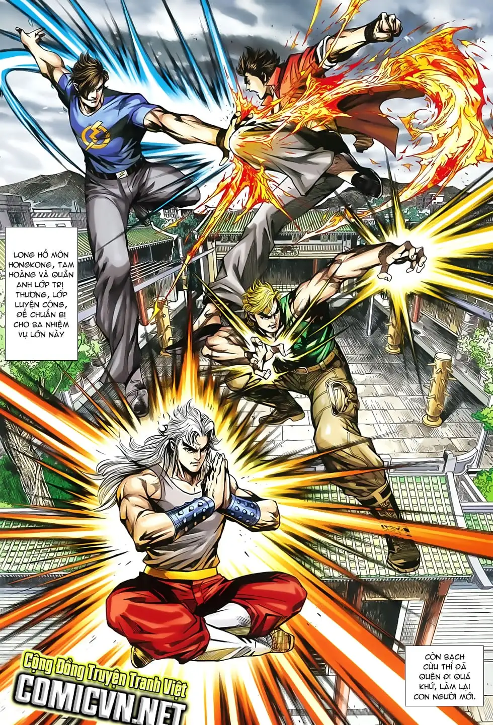 Truyện Tranh Tân Tác Long Hổ Môn trang 4