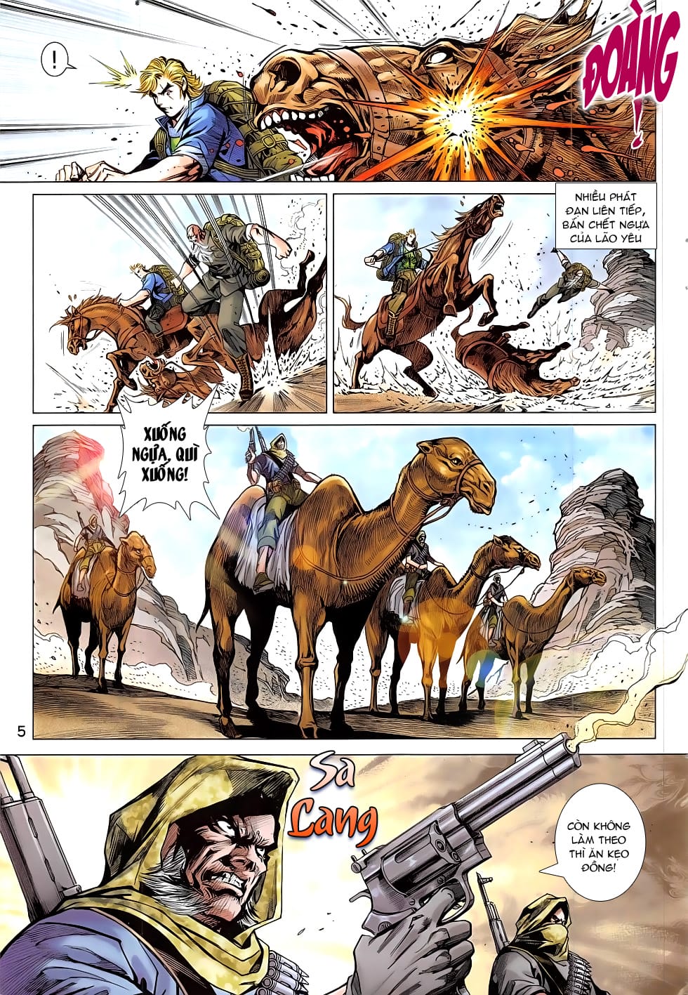 Truyện Tranh Tân Tác Long Hổ Môn trang 4