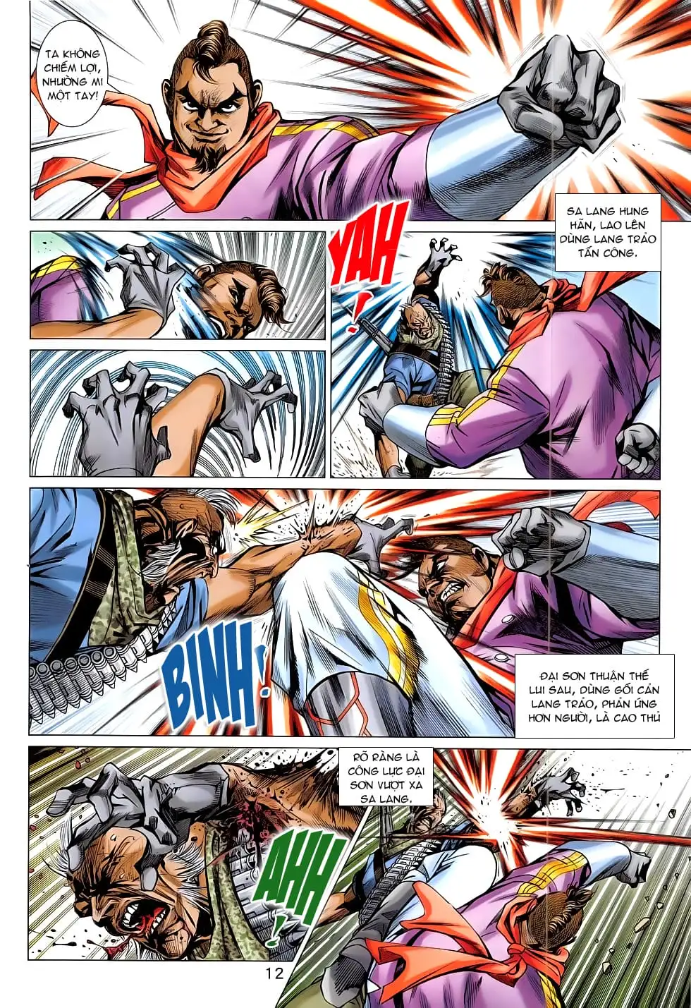 Truyện Tranh Tân Tác Long Hổ Môn trang 4