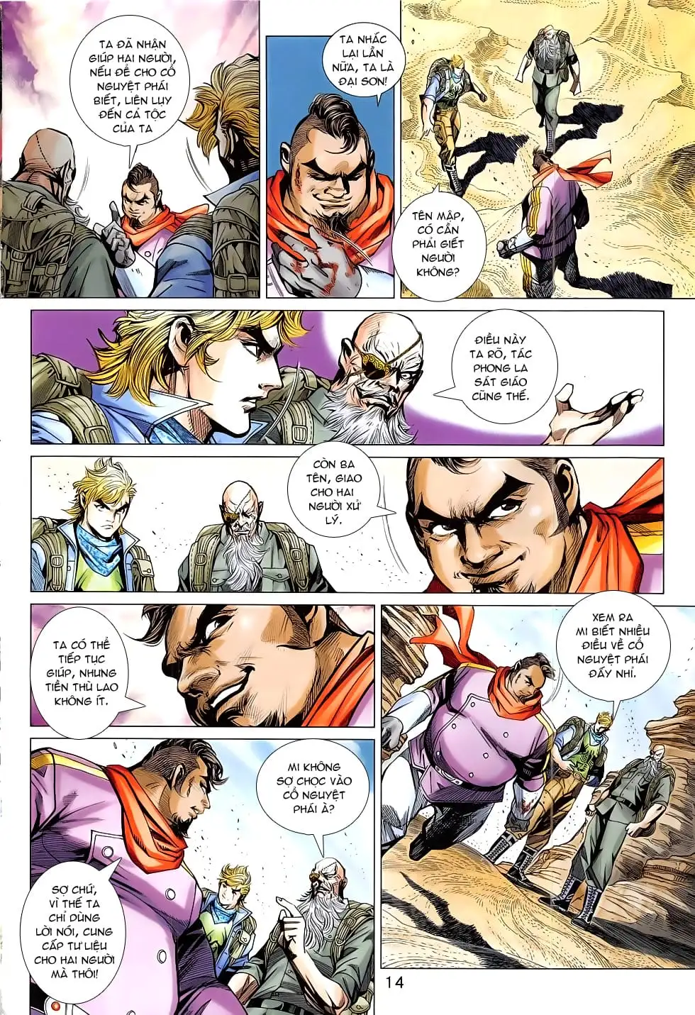 Truyện Tranh Tân Tác Long Hổ Môn trang 4