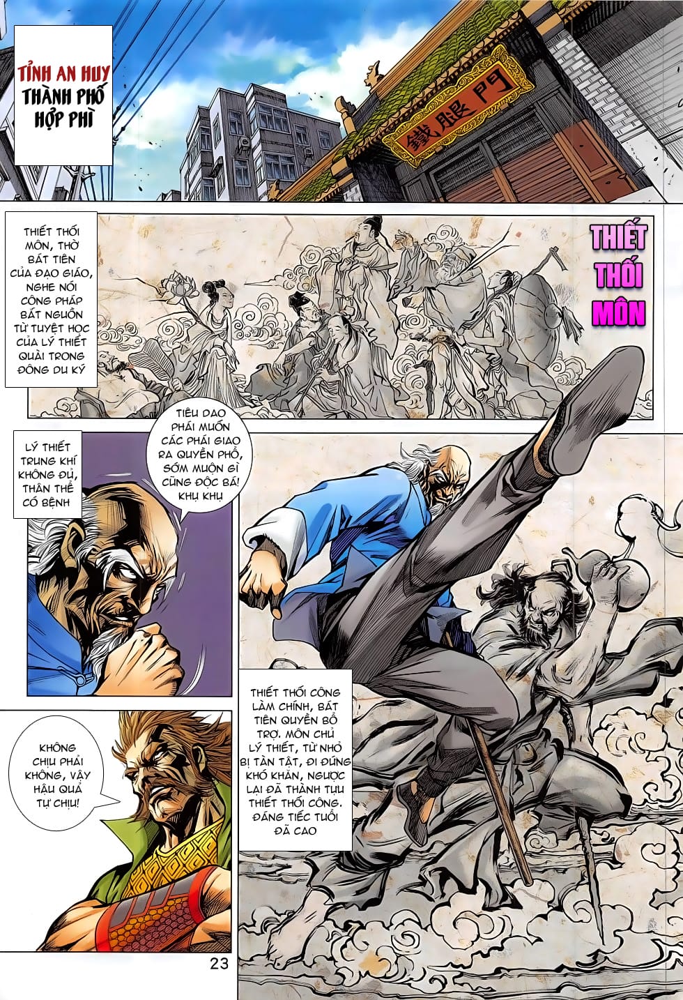 Truyện Tranh Tân Tác Long Hổ Môn trang 4
