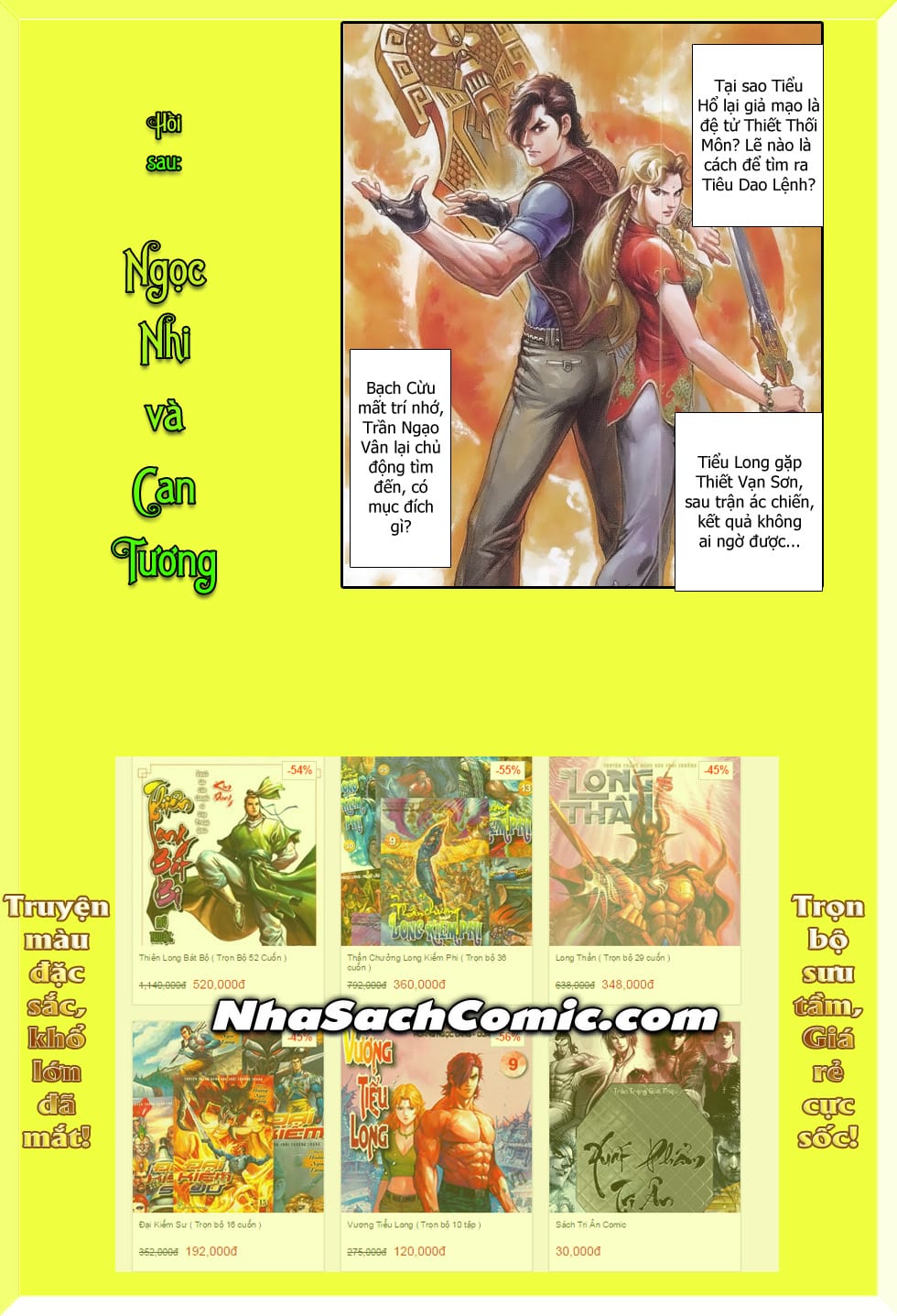 Truyện Tranh Tân Tác Long Hổ Môn trang 4