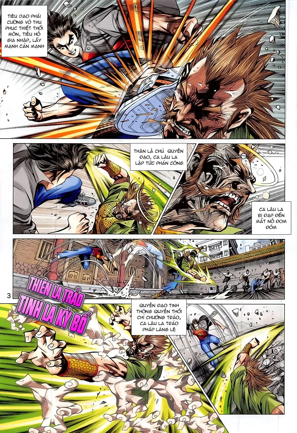 Truyện Tranh Tân Tác Long Hổ Môn trang 4