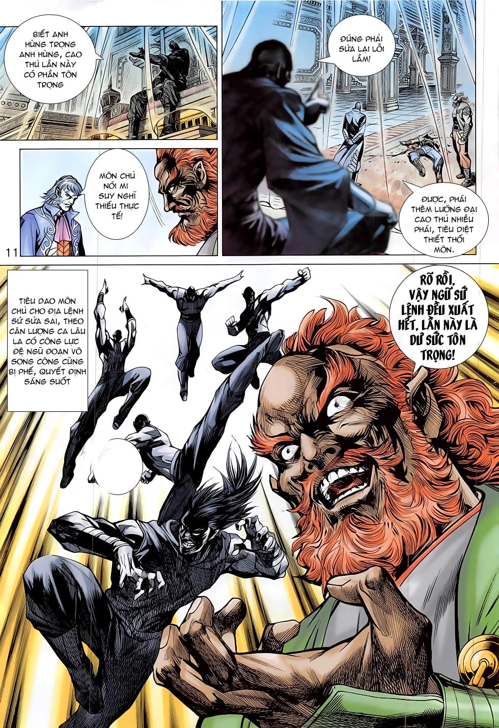 Truyện Tranh Tân Tác Long Hổ Môn trang 4