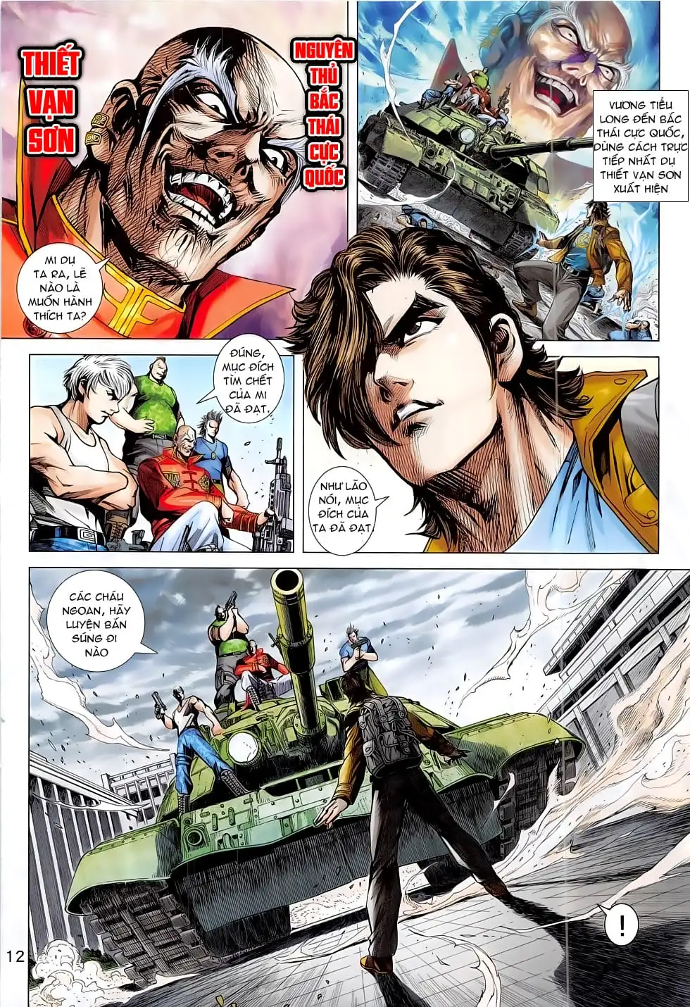 Truyện Tranh Tân Tác Long Hổ Môn trang 4